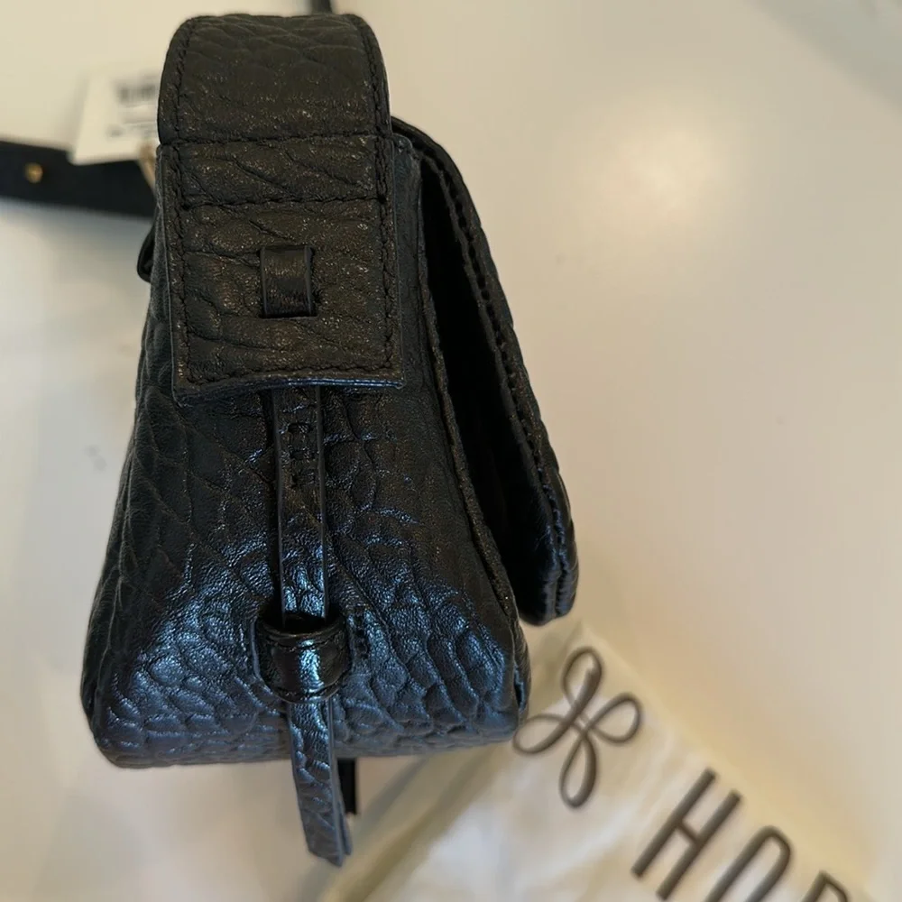 New HOBO Bonita Leather Bag. Black.